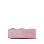 19S Iridescent Pink Caviar Quilted Jumbo Classic Flap Light Gold Hardware - Image 7