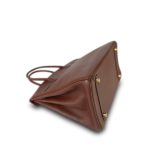 Birkin 30 Brown Ardennes Marron Plated [B] Stamp - Image 18