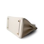 Birkin 30 Nata Veau Epsom Gold Plated Z Stamp - Image 7