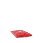 Red Caviar Quilted Classic Card Holder LGHW - Image 6