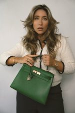 Kelly Sellier 28 Green Courchevel Gold Plated (V) Stamp - Image 6