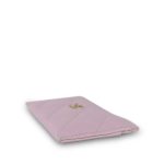 Light Pink Lambskin Quilted Classic Card Holder LGHW - Image 8