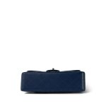 22P Navy Caviar Quilted Classic Flap Small Light Gold Hardware - Image 7