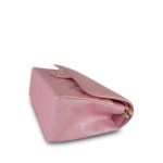 19S Iridescent Pink Caviar Quilted Jumbo Classic Flap Light Gold Hardware - Image 8