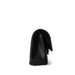 Black Caviar Quilted Small Classic Flap SHW - Image 4