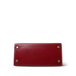 Mini Kelly 20 Rouge H Box Calfskin Gold Plated R Circle Stamp - Image 15