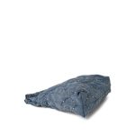 24S Washed Denim Quilted Small 22 Hobo Bag - Image 9