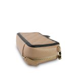 Beige/Black CC Filigree Vanity Case Mini Aged Gold Hardware - Image 6