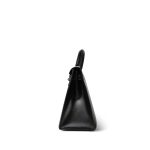 Kelly Sellier 28 Black Box Calfskin Gold Plated (U) Stamp - Image 8