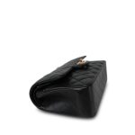 21B Black Lambskin Quilted Classic Flap Small Rose Gold Hardware - Image 7