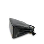 Kelly 28 Black Box Calfskin Retourne Gold Plated D Square Stamp - Image 17