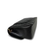 Black Caviar Quilted Jumbo Classic Flap GHW - Image 9