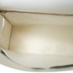Kelly Sellier 28 White Veau Graine Gold Plated V Circle Stamp - Image 11