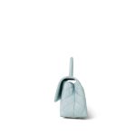 Light Blue Caviar Quilted Small Coco Handle Light Gold Hardware - Image 3