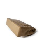 Vintage Dark Beige Lambskin Quilted Classic Single Flap Jumbo GHW - Image 6