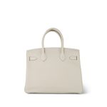 Birkin 30 Craie Veau Togo Gold Plated C Stamp - Image 7