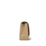 Beige Lambskin Quilted Diana Flap Medium Gold Hardware - Image 4