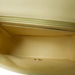 21C Light Yellow Lambskin Quilted Mini Square Flap Light Gold Hardware - Image 14