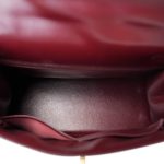 Kelly 28 Rouge H Box Calfskin Gold Plated O Circle Stamp - Image 13