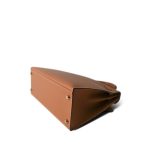 Kelly 28 Sellier Natural Chamonix Gold Plated D Square Stamp - Image 10