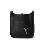 Evelyne TPM Noir Taurillon Clemence U Stamp - Image 13