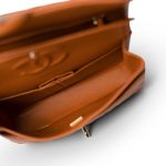 21A Caramel/Light Brown Caviar Quilted Classic Flap Small LGHW - Image 5