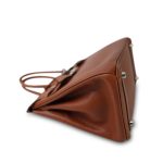 Birkin 30 Noisette Vache Liegee Palladium Plated J Square Stamp - Image 19