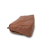 21K Caramel Lambskin Quilted 19 Flap Small Mixed Hardware - Image 7