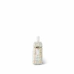 25C White/Multicolor Tweed Quilted Classic Clutch With Chain LGHW - Image 2