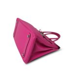 Birkin 30 (Candy Model) Rose Tyrien / Rubis Veau Epsom Leather Palladium Plated P Square Stamp - Image 10