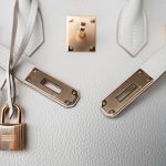 Birkin 30 Craie Veau Togo Rose Gold Plated Y Stamp - Image 12