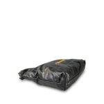 22A Ruthenium Metallic Calfskin Quilted 22 Hobo Bag Medium Aged Gold Hardware - Image 9