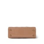 Nude/ Rose Lady Dior Patent Cannage Small - Image 9