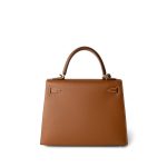 Kelly Sellier 25 Gold Veau Epsom Gold Plated Z Stamp - Image 12