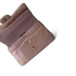 Iridescent Light Pink Python Classic Flap Jumbo LGHW - Image 11