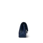 22P Navy Caviar Quilted Classic Flap Small Light Gold Hardware - Image 4