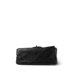 19A Black Aged Calfskin Quilted Mini Reissue 2.55 Flap Gold Hardware Light gold - Image 8