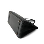 Birkin 35 Black Ardennes Gold Plated [F] Stamp - Image 15
