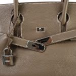 Shoulder Birkin 42 Etoupe Veau Togo Palladium Plated [M] Stamp - Image 9