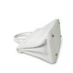 Birkin 30 White Clemence Gold Plated N Square Stamp - Image 13