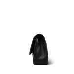 Black Jumbo Caviar Quilted Classic Flap SHW - Image 2