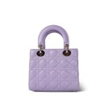 My ABC Lady Dior Lilac Cannage Lambskin Small - Image 10