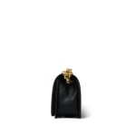 Black Caviar Quilted Boy Bag Small Aged Gold Hardware - Image 2
