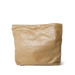 22A Gold Calfskin Quilted 22 Hobo Bag Small Aged Gold Hardware - Image 3
