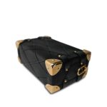 Louis Vuitton Black Side Trunk Malletage Leather - Image 13