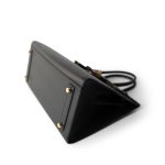 Birkin Sellier 30 Noir Veau Madame Gold Plated Y Stamp - Image 11