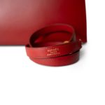 Kelly 28 Rouge Box Calfskin Gold Plated (X) Stamp - Image 6