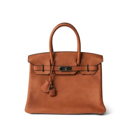 Birkin 30 Cuivre Taurillon Saddle Palladium Plated Z Stamp