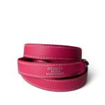 Kelly 28 Rose Tyrien (Candy Color) Epsom Palladium Hardware [O] Stamp - Image 4