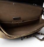 Gold Python Classic Double Flap Medium - Image 8